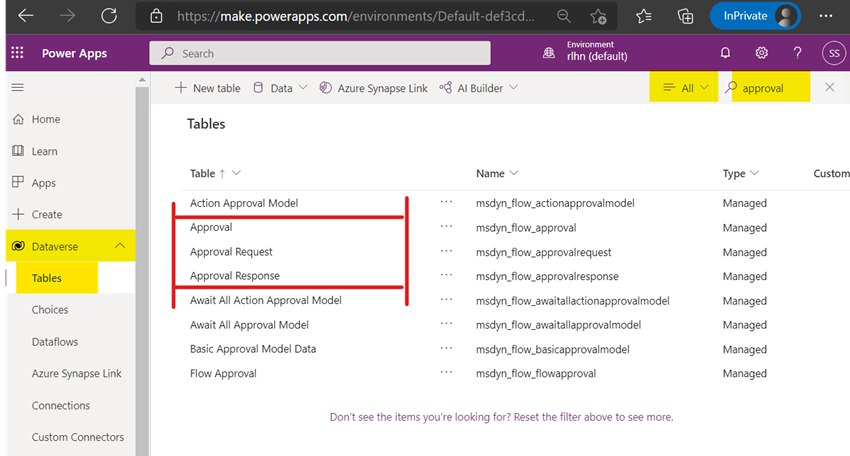 Demystifying Modern Approvals data storage in Dataverse